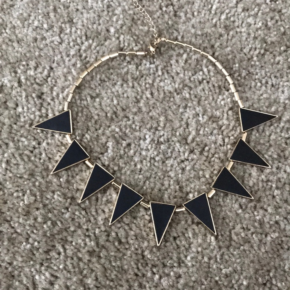 Black and gold necklace